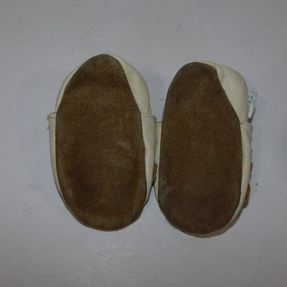 Robeez 0-6 months Yellow Lion Soft Sole Shoe - Picture 5 of 6